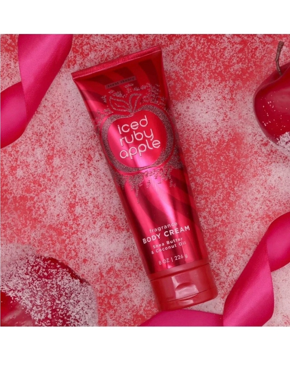 Scent Theory Iced Ruby Apple Body Cream with Shea Butter